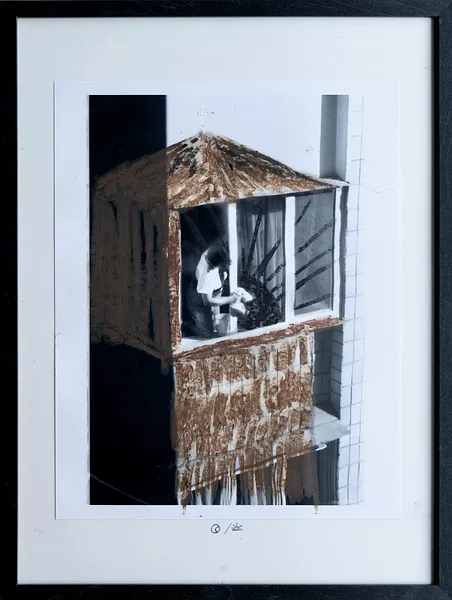 Image of Keep things in order by Sashko Seliuk, size: 24х30, made of analog photo with graphic decoration, analog photography medium, from Lutsk, part of the Nature and Urban series, priced at $120 Photo 3 of 3.