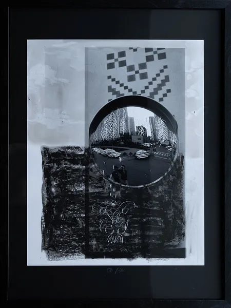 Image of Glare by Sashko Seliuk, size: 24х30, made of analog photo with graphic decoration, analog photography medium, from Lutsk, part of the Nature and Urban series, priced at $120 Photo 3 of 3.