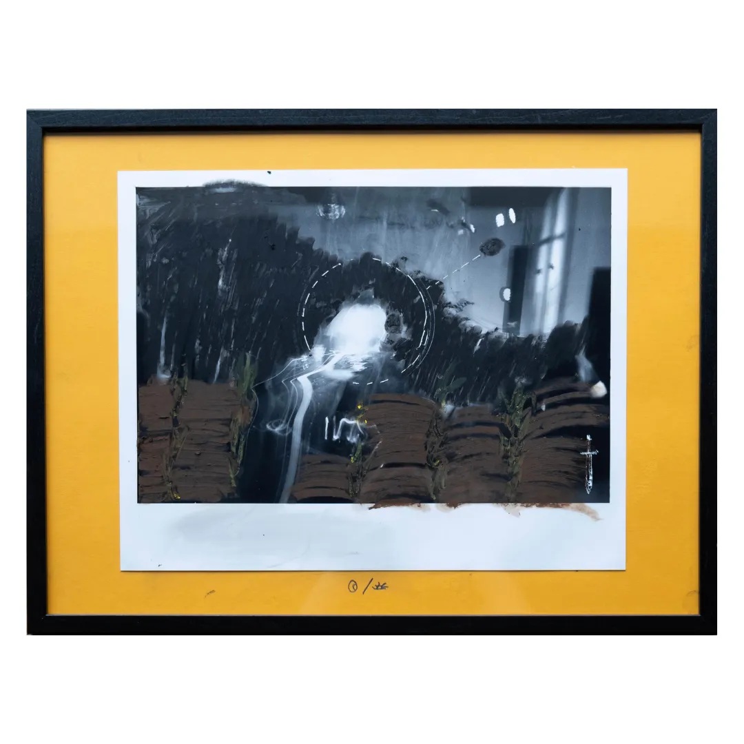 Image of Chaos by Sashko Seliuk, size: 24х30, made of analog photo with graphic decoration, analog photography medium, from Lutsk, part of the Nature and Urban series, priced at $120