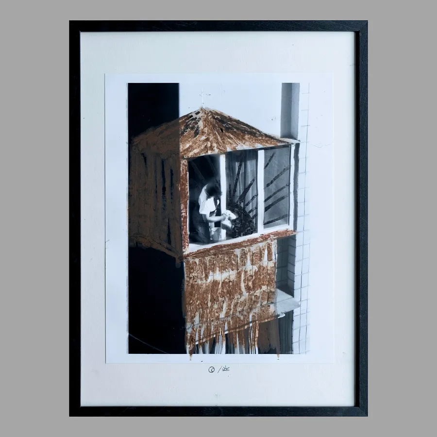 Image of Keep things in order by Sashko Seliuk, size: 24х30, made of analog photo with graphic decoration, analog photography medium, from Lutsk, part of the Nature and Urban series, priced at $120 Photo 1 of 3.